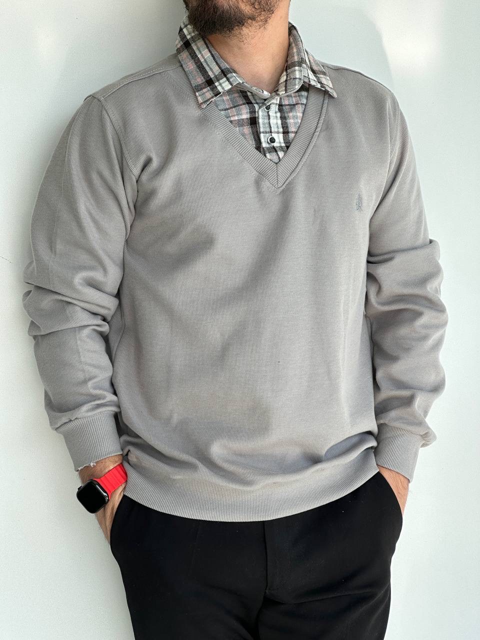 بلوز یقه پیراهن برزین